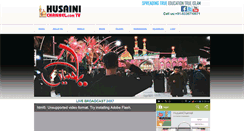 Desktop Screenshot of husainichannel.com